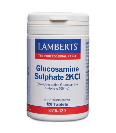 Sulfato Glucosamina 2KCI 120comp Lamberts