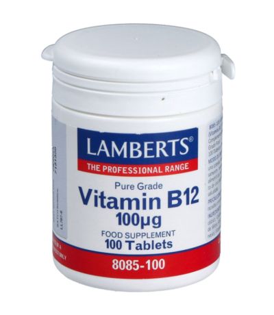 Vitamina-B12 100Mg Vegan 100comp Lamberts