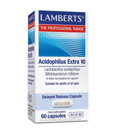 Acidophilus Extra-10 60caps Lamberts