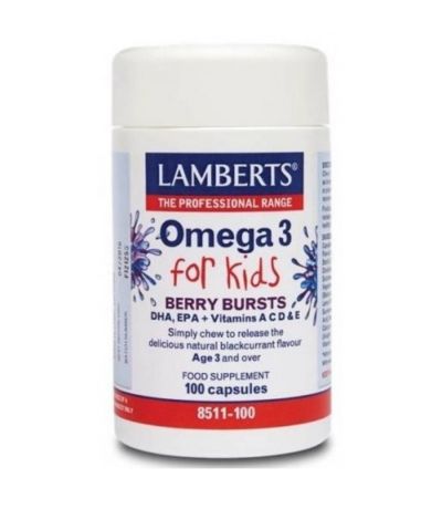 Omega-3 For Kids 100caps Lamberts