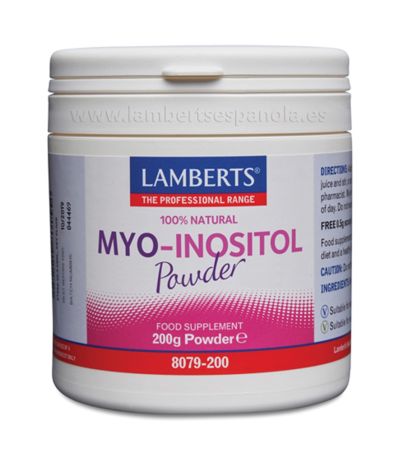 Myo-Inositol Polvo Vegan 200g Lamberts