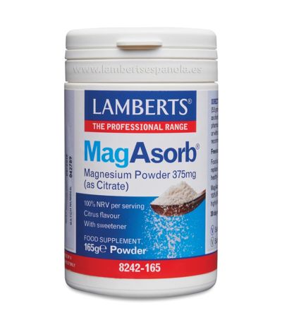 Magasorb Magnesio en Polvo 375Mg Vegan 165g Lamberts