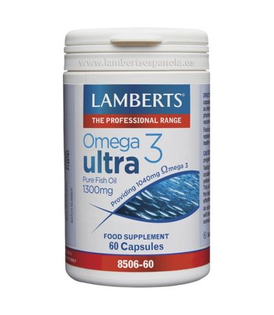 Omega-3 Ultra 1300Mg 60caps Lamberts