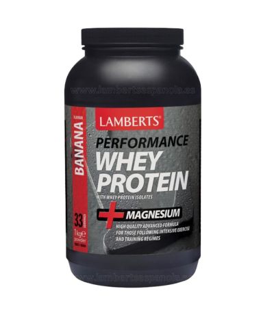Whey Protein Sabor a Platano 1kg Lamberts