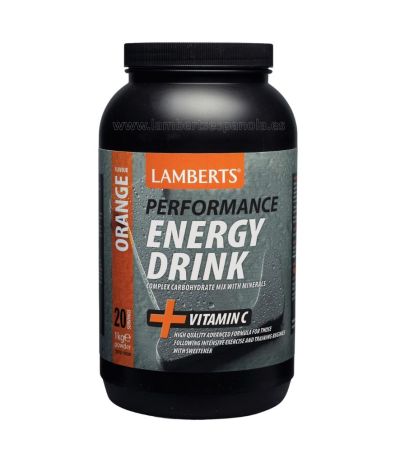 Bebida Energetica Sabor Naranja 1kg Lamberts