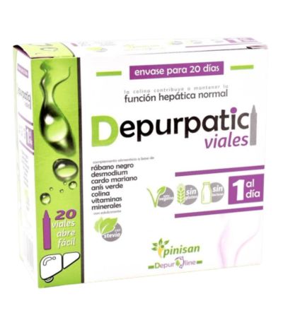 Depurpatic SinGluten Vegan 20 Viales Pinisan