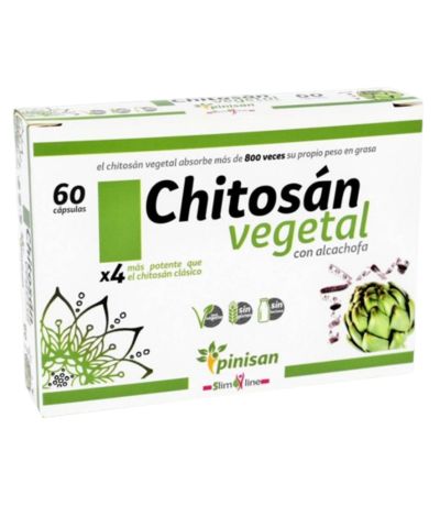 Chitosan Vegetal SinGluten 60caps Pinisan