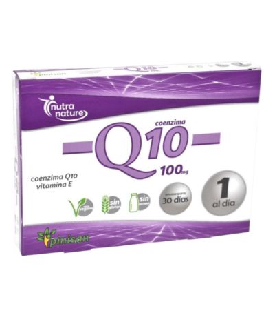Coenzima Q10 SinGluten Vegan 30caps Pinisan