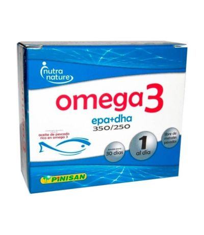 Omega 3 Epa y Dha SinGluten 30 Perlas Pinisan