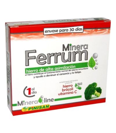 Minera Ferrum Mineraline 30caps Pinisan
