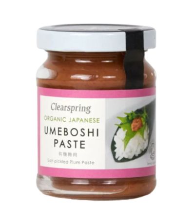 Umeboshi Pasta de de Ciruela Vegan Bio 200g Clearspring