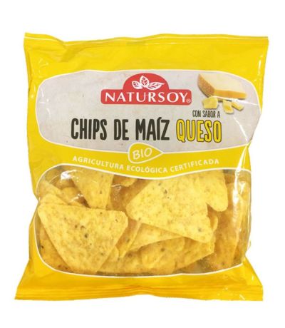 Chips de Maiz Sabor Queso Bio 75g Natursoy