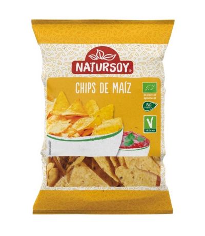 Chips de Maiz Bio Vegan 125g Natursoy