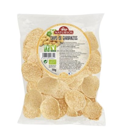 Chips de Garbanzos Bio Vegan 70g Natursoy