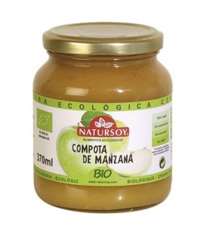 Compota Manzana Bio Vegan 370g Natursoy