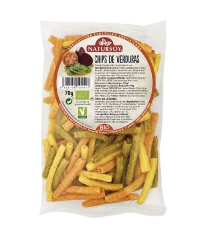 Chips de Verduras Bio Vegan 70g Natursoy
