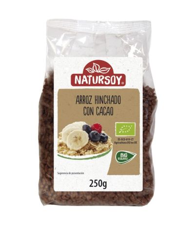 Arroz Hinchado con Cacao Bio 250g Natursoy
