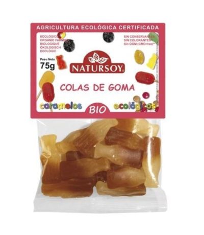 Gominolas Cola Vegan Bio 75g Natursoy