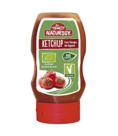 Ketchup con Sirope de Agave Bio 300ml Natursoy