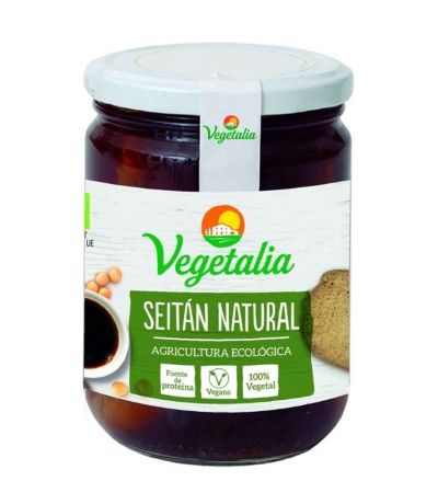 Seitan Bote Vidrio Esterilizado Bio Vegan 250g Vegetalia