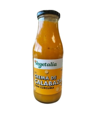 Crema de Calabaza con Curcuma SinGluten Bio Vegan 500ml Vegetalia