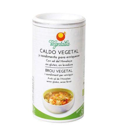 Caldo Vegetal en Polvo Sin Levadura SinGluten Bio Vegan 350g Vegetalia