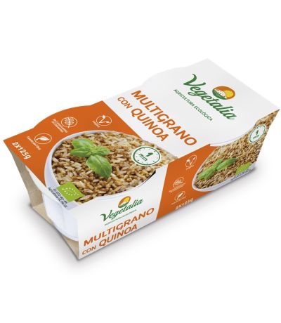 Vasitos Multigrano con Quinoa Bio Vegan 2x125g Vegetalia