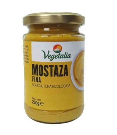 Mostaza Fina crema Eco 200g Vegetalia