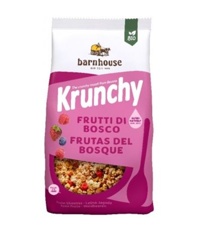 Muesli Krunchy  Frutas del Bosque Bio Vegan 375g Barnhouse