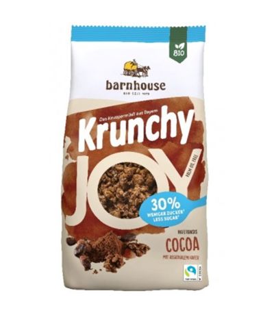 Muesli Krunchy Joy Cacao Bio Vegan 375g Barnhouse