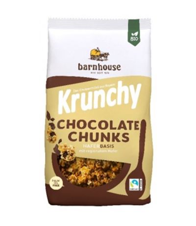 Muesli Krunchy Choco Chunks Bio 500gr Barnhouse
