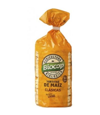 Tortitas de Maiz con Sal SinGluten Bio 120g Biocop