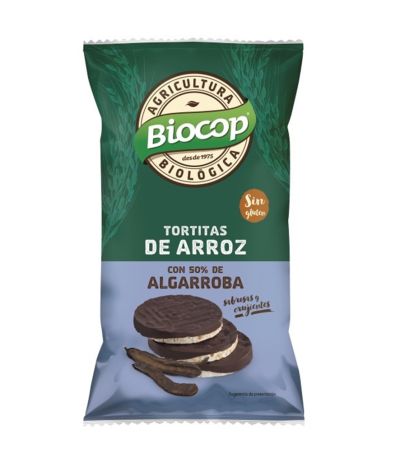Tortitas de Arroz con Algarroba SinGluten Bio 100g Biocop