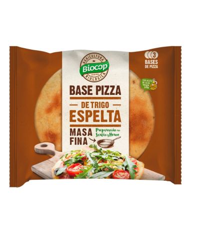 Base Pizza Masa Fina con Espelta Bio 390g Biocop