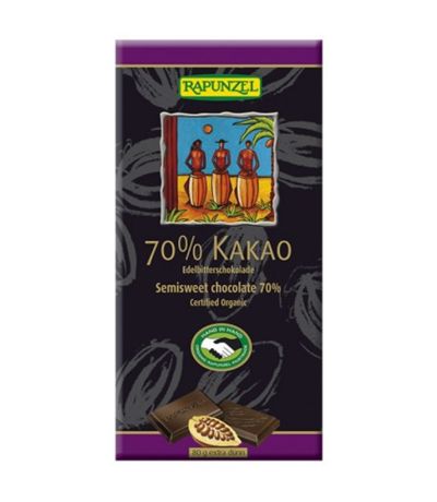 Chocolate Extra Negro Bio 80g Rapunzel
