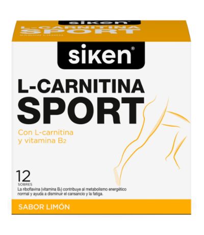 L-Carnitina Sabor Limon 12 Sobres Siken