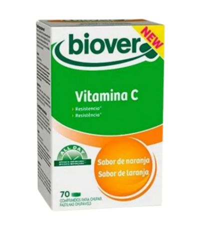 Vitamina C Naranja 180Mg 70comp Biover