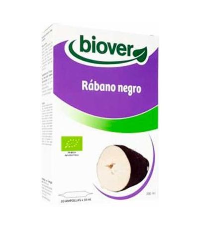 Rabano Negro Bio 20 ampollas Biover