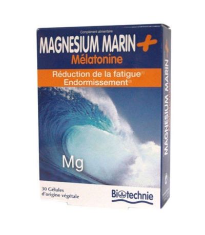 Magnesio Marino Melatonina 30caps Biover
