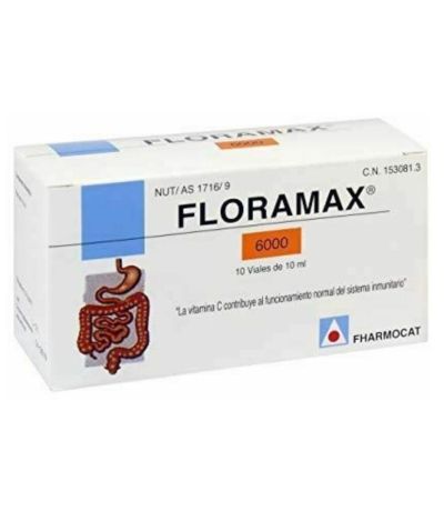 Floramax 6000 10 viales Fharmocat Gandia