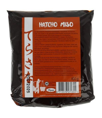Hatcho Miso Soja Vegan 400g Terrasana