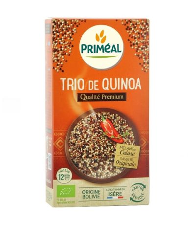Quinoa Trio Blanca Roja y Negra Eco 500g Primeal