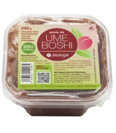 Umeboshi en Pasta Tarrina 250g Mimasa