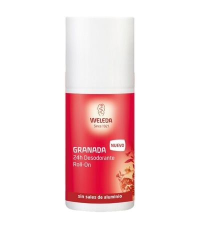 Desodorante Granada Roll-On 24h Vegan Bio 50ml Weleda