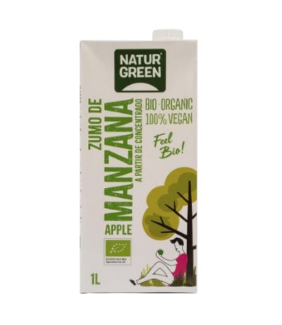 Zumo de Manzana Bio 1L Natur-Green