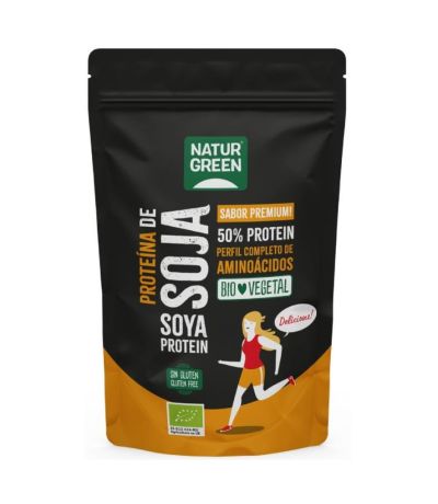 Proteina Soja 50% Protein SinGluten 375g Natur Green