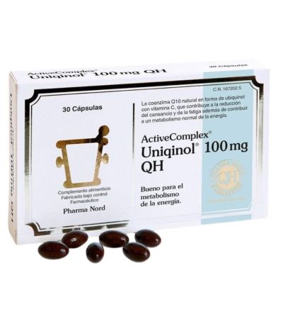 ActiveComplex Uniquinol 100mg QH 30caps Pharma Nord