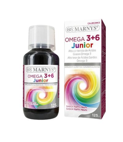 Omega-3-6 Junior Jarabe 125ml Marnys