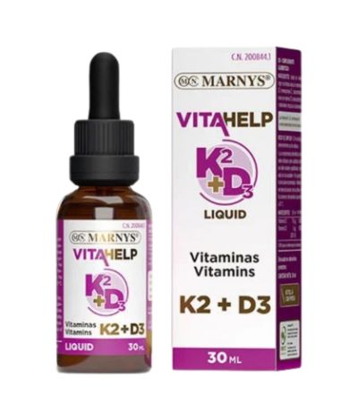 Vitamina Liquida K2D3 30ml Marnys