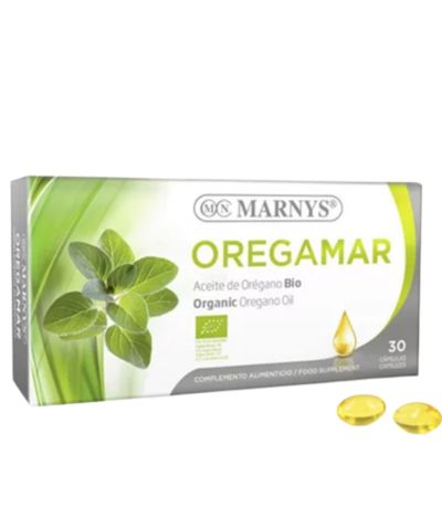 Oregamar Aceite Oregano Bio 30caps Marnys